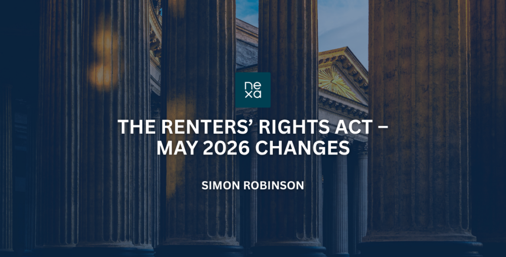 The Renters’ Rights Act – May 2026 Changes – Simon Robinson